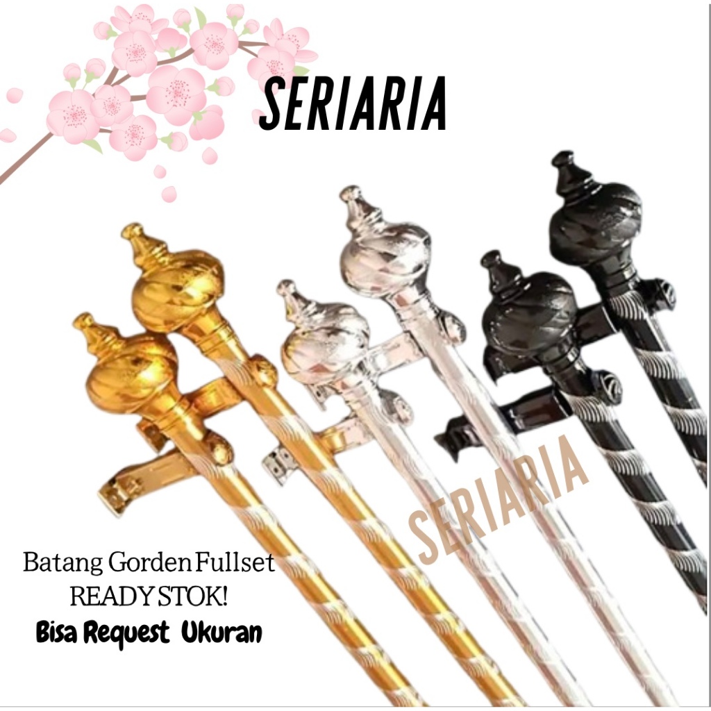 Batang Gorden | Besi Gorden Ukuran 50 100 150 200 250 300cm