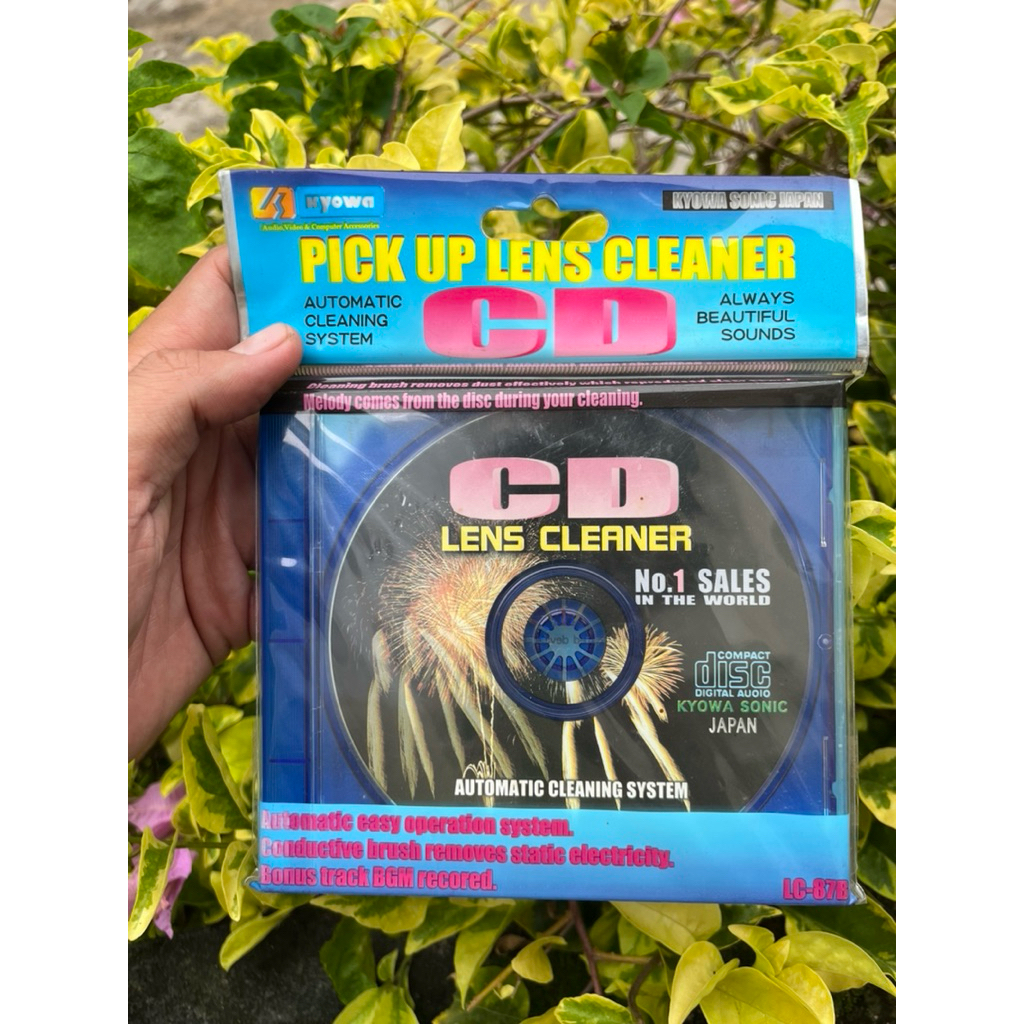 Pembersih optik CD VCD DVD laptop discman komputer PS  cleaner  pick up lens cleaner
