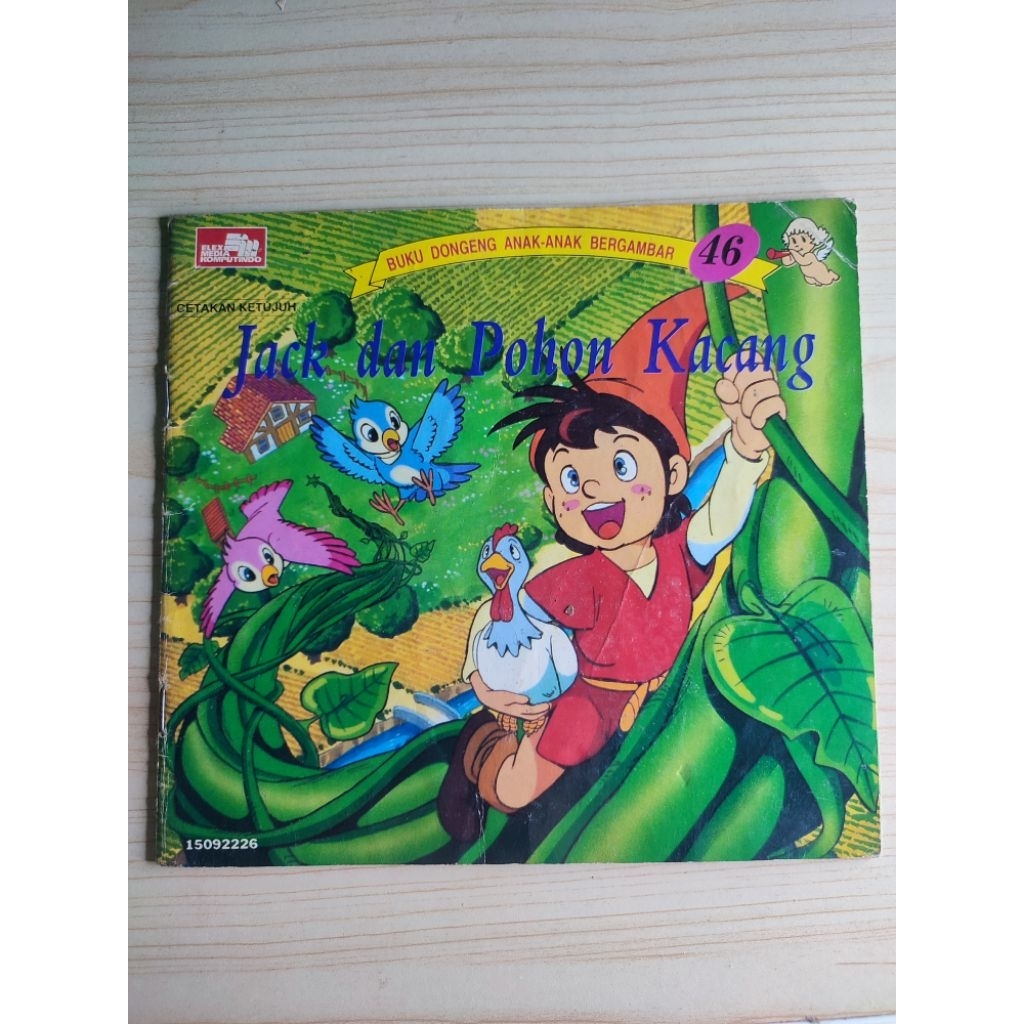 buku dongeng anak anak bergambar jack dan kacang ajaib