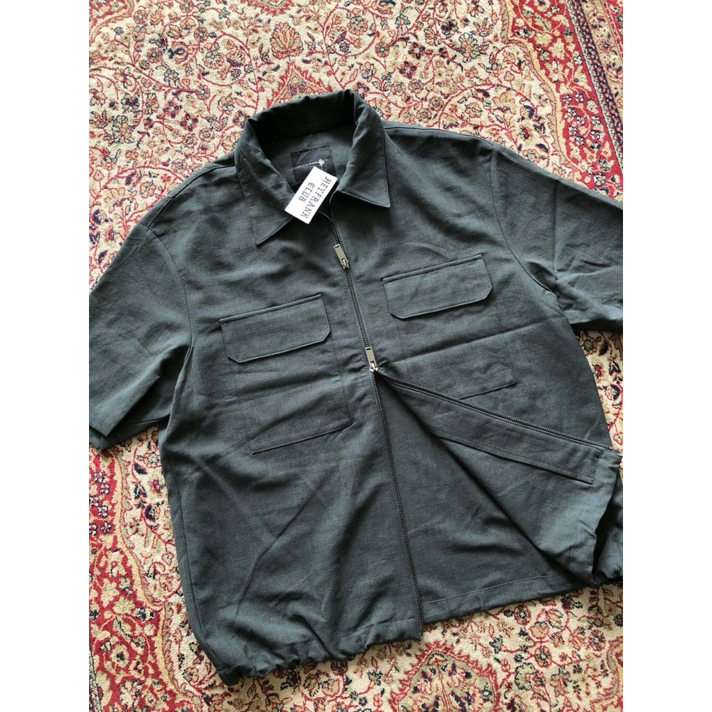 Spao for men short sleeve overshirt jacket H424