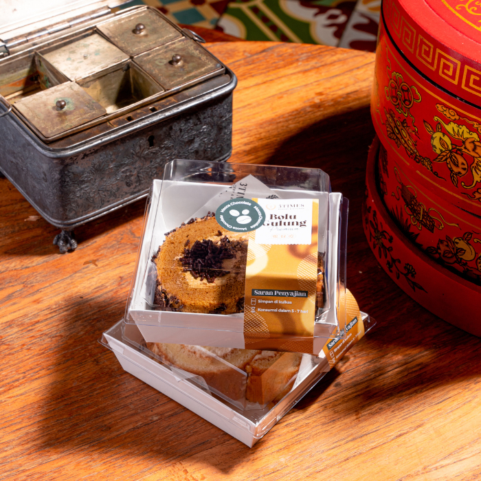 3Times Bolu Gulung Mocha Choco SLICE | 3Times Bolu Gulung Medan Rasa Mocha | Bolu Gulung Meses