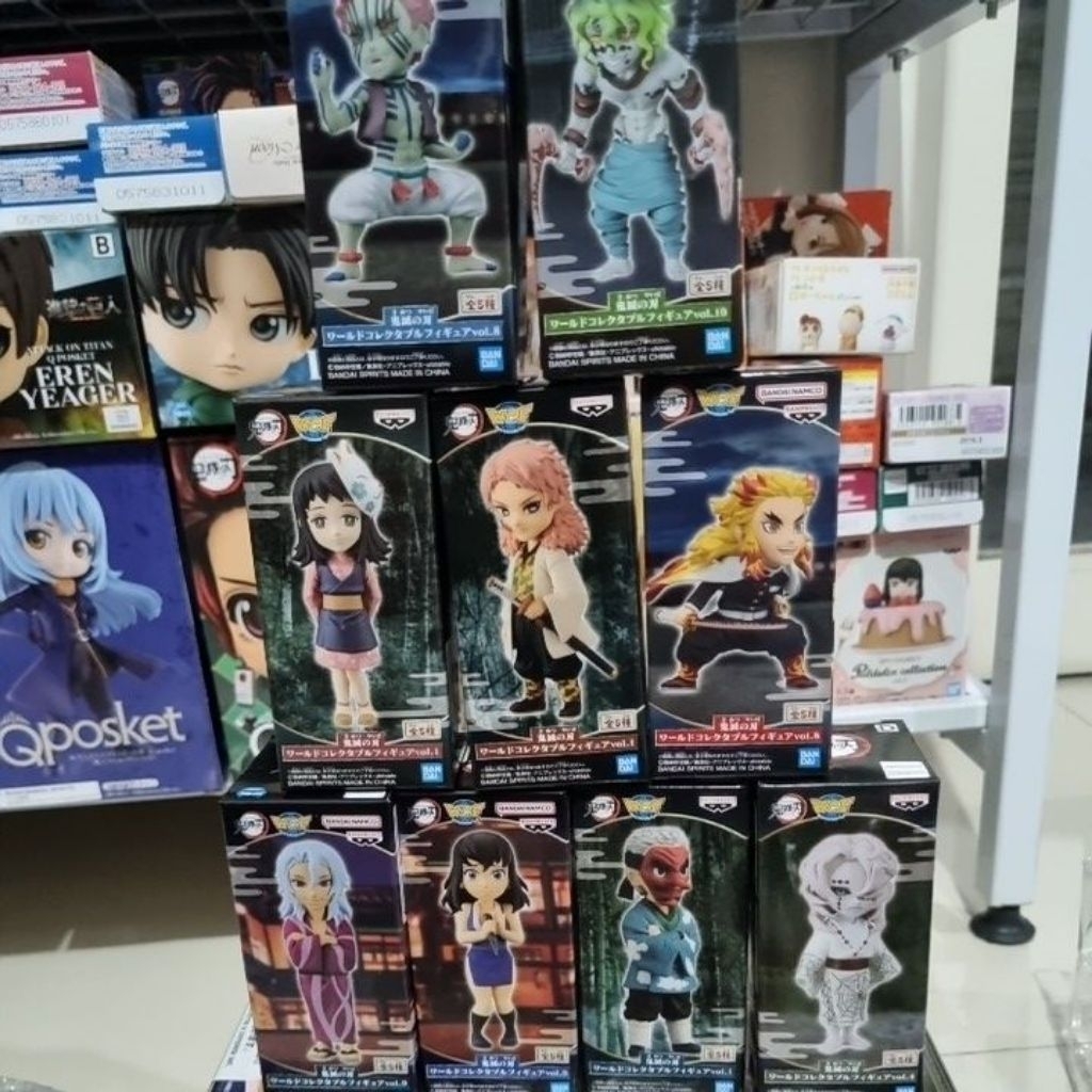 Bandai Wcf Action Figure Original Demon Slayer