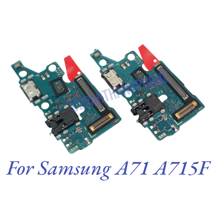 Papan Konektor Charger Samsung A71 A715F Ada IC