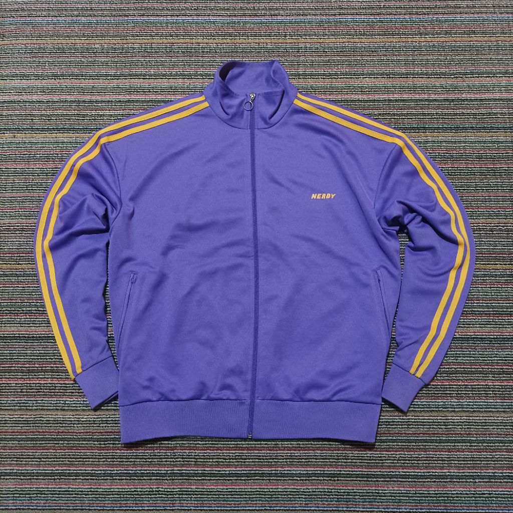 Jaket tracktop second nerdy windproof