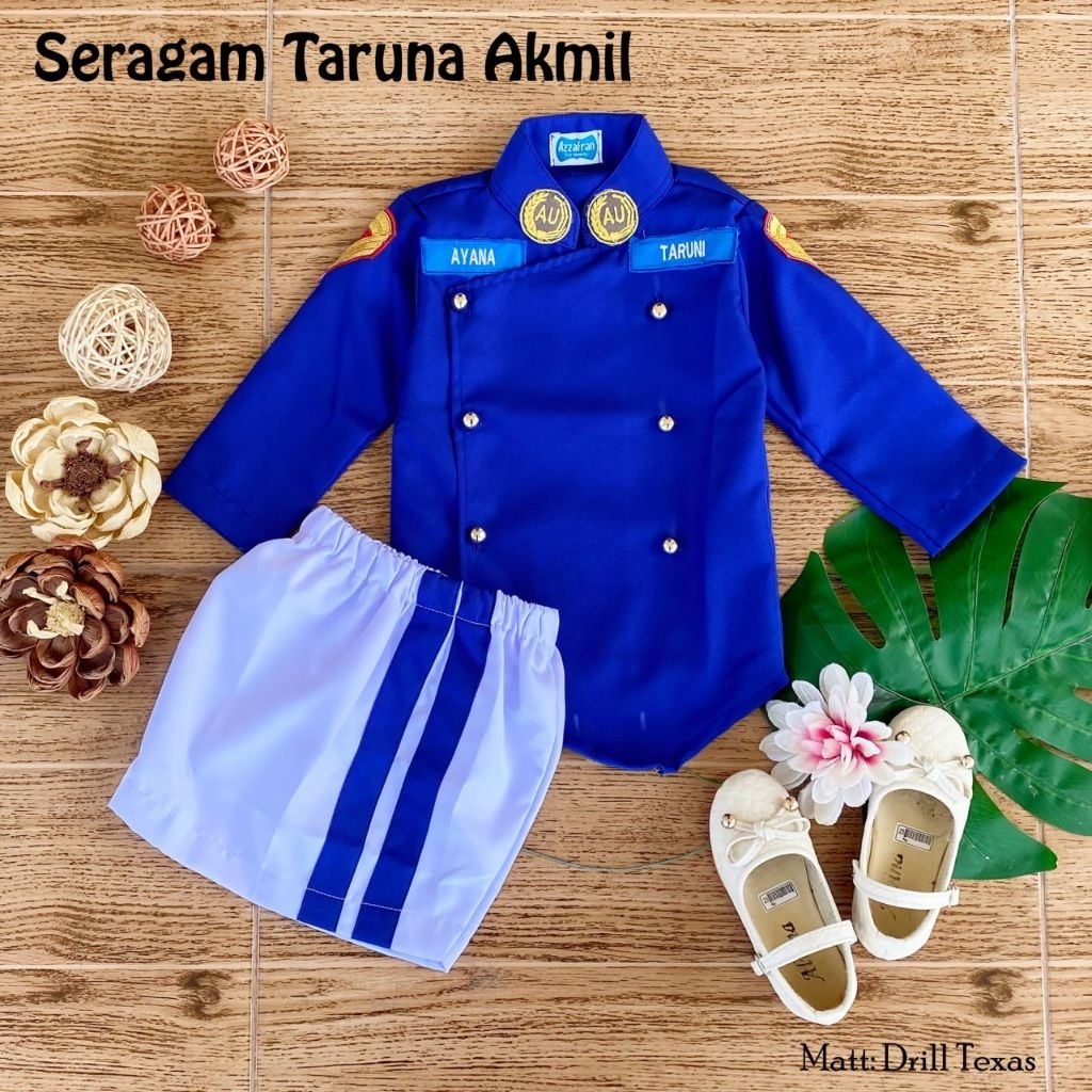 Seragam Taruna Akmil Anak dan Dewasa / pakaian Taruna Akmil / Kostum Taruna Akmil