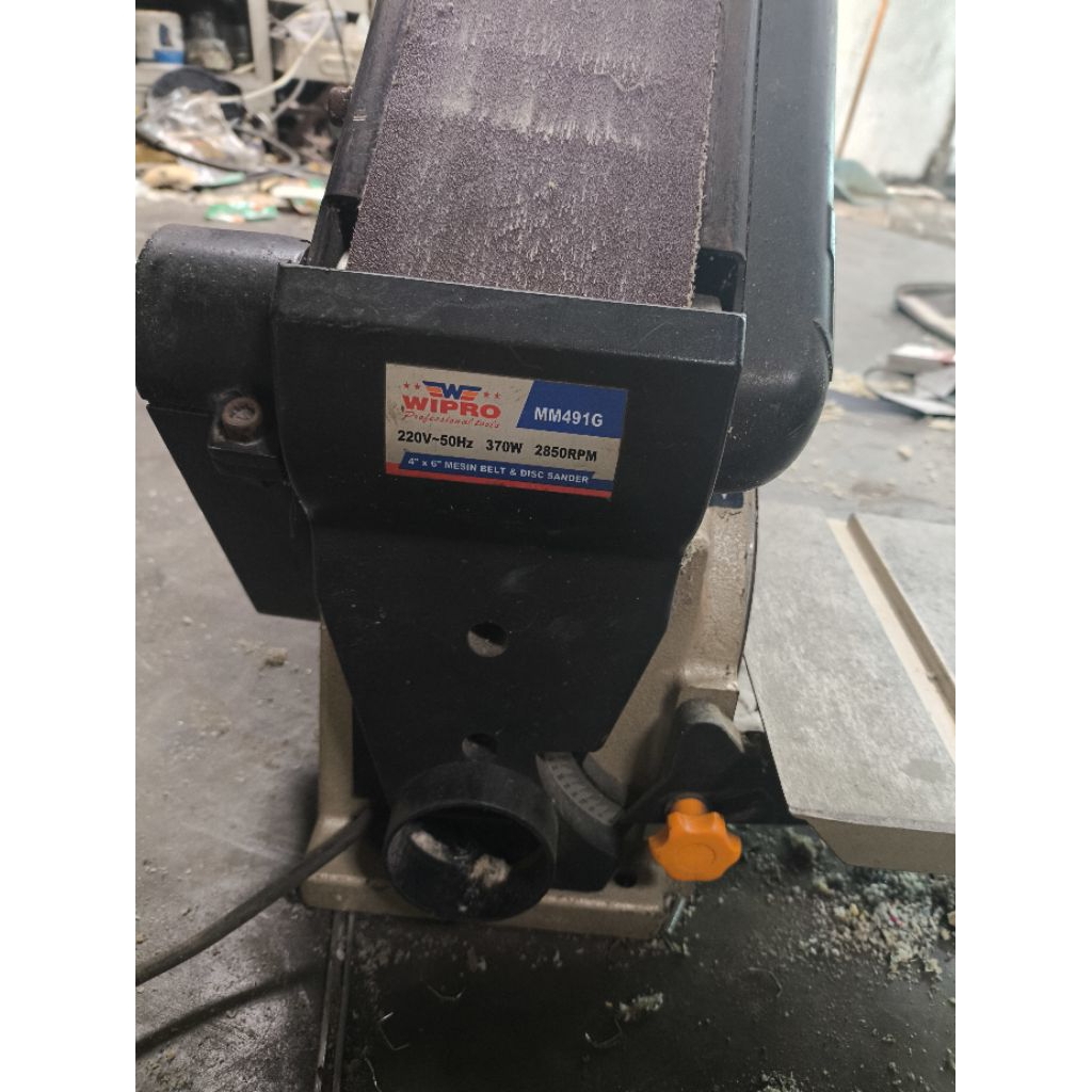 mesin amplas duduk wipro bekas