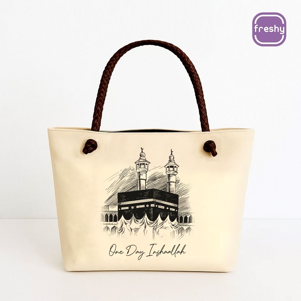 Tas ToteBag wanita untuk oleh oleh umroh dan haji