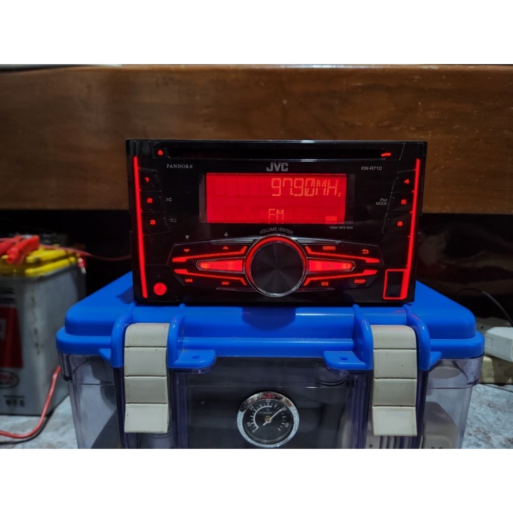 head unit, tape mobil double din JVC KW-R710H3