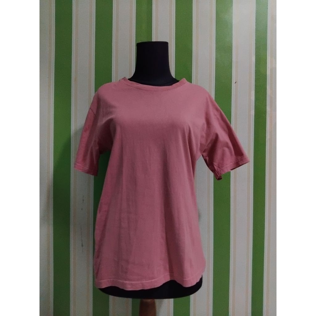 kaos red tomatoes size M cotton combed 24s