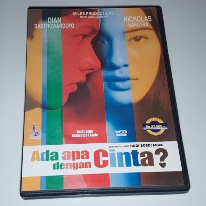 VCD Original Film Ada Apa Dengan Cinta (2002)