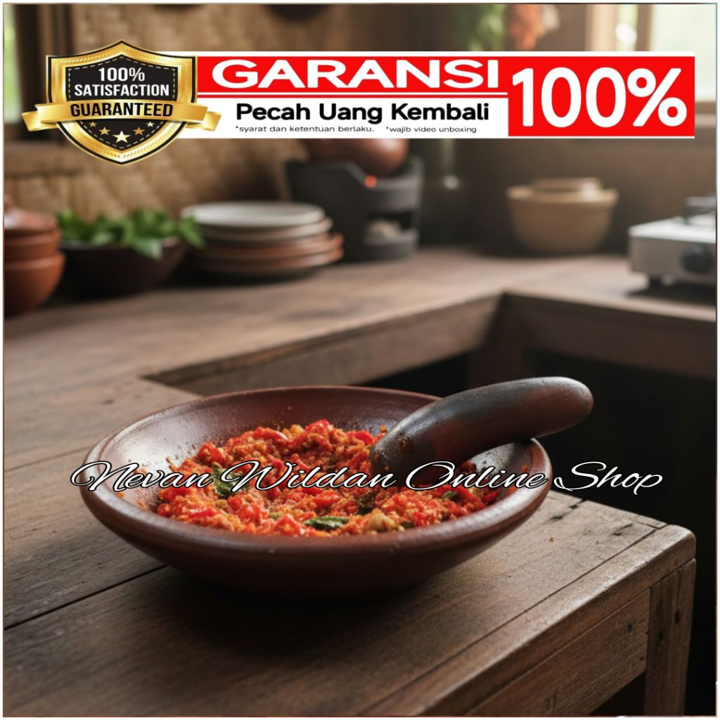 cobek ulekan tanah liat | cobek gerabah tanah liat | cowek gerabah tanah liat