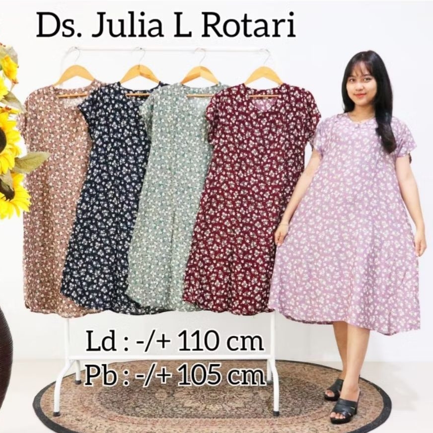 Daster payung JULIA ROTARY AQILA || TDK PAKE KANCING