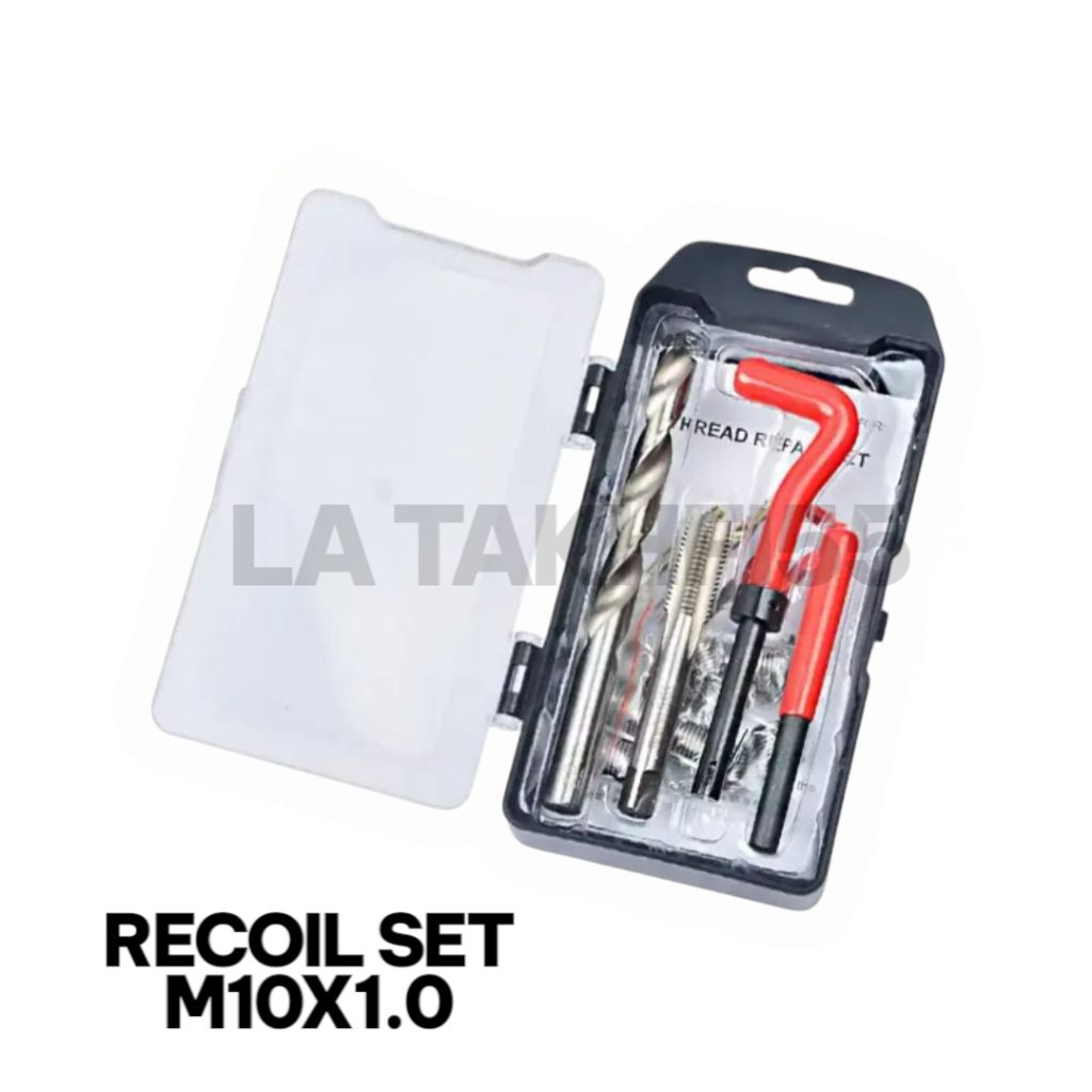 recoil set m10x1.0 recoil verbos busi bebek metik dan 4tak bukan recoil set busi GL bukan recoil bak