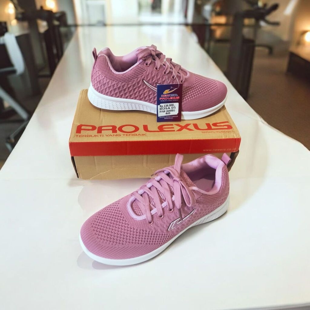 Sepatu ProLexus Rosa 01 Size 40 Sneakers Olahraga Wanita Perempuan Jalan Lari
