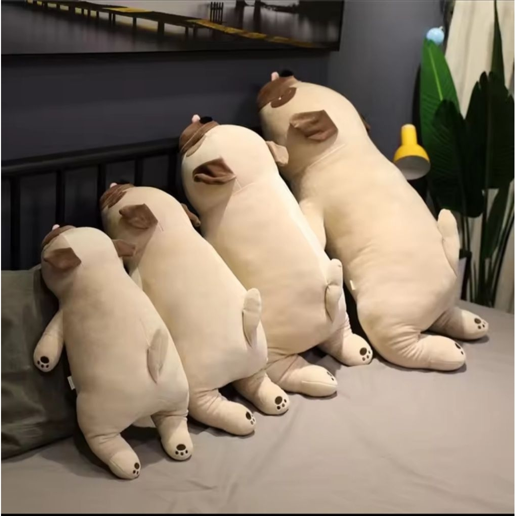 Plush Pug  Toy Stuffed Plush Animal Shar Pei Soft Doll Plush Toy Pillow Kids Toys Birthday Gift for 