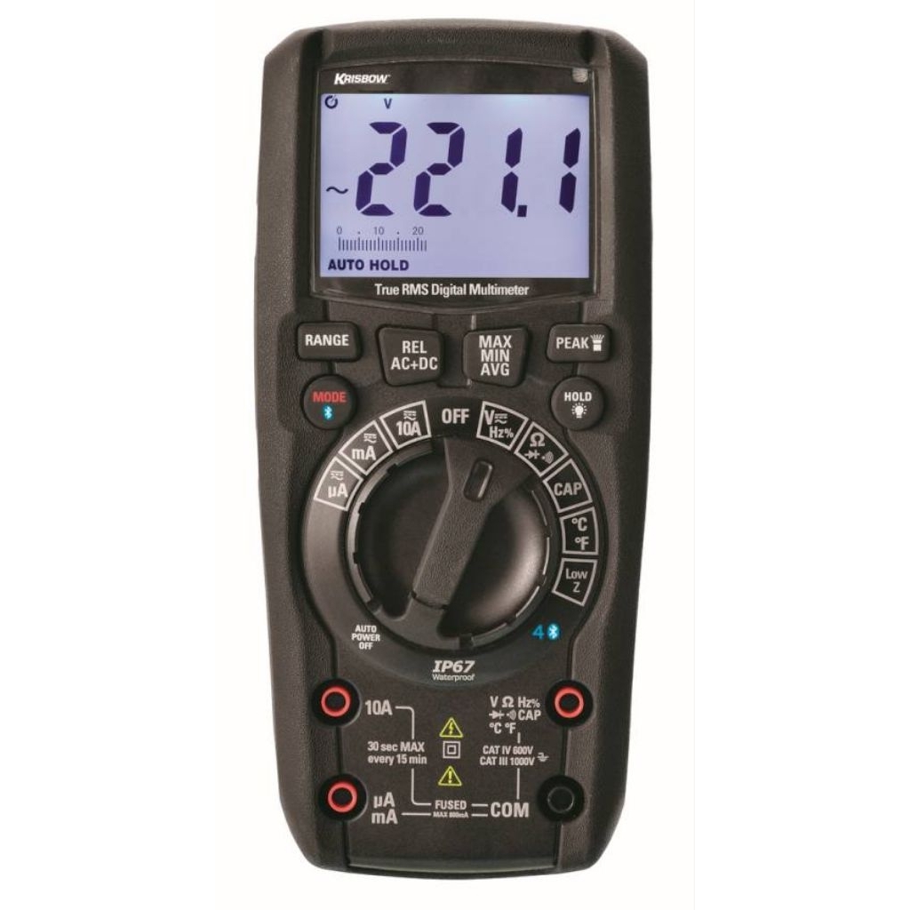 Multimeter Digital Multimeter Heavy Duty Pro Krisbow 10106731