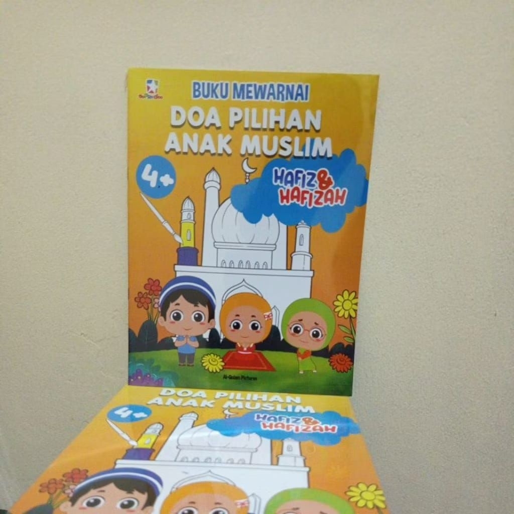 Buku Mewarnai Doa Pilihan Anak Muslim Hafiz & Hafizah