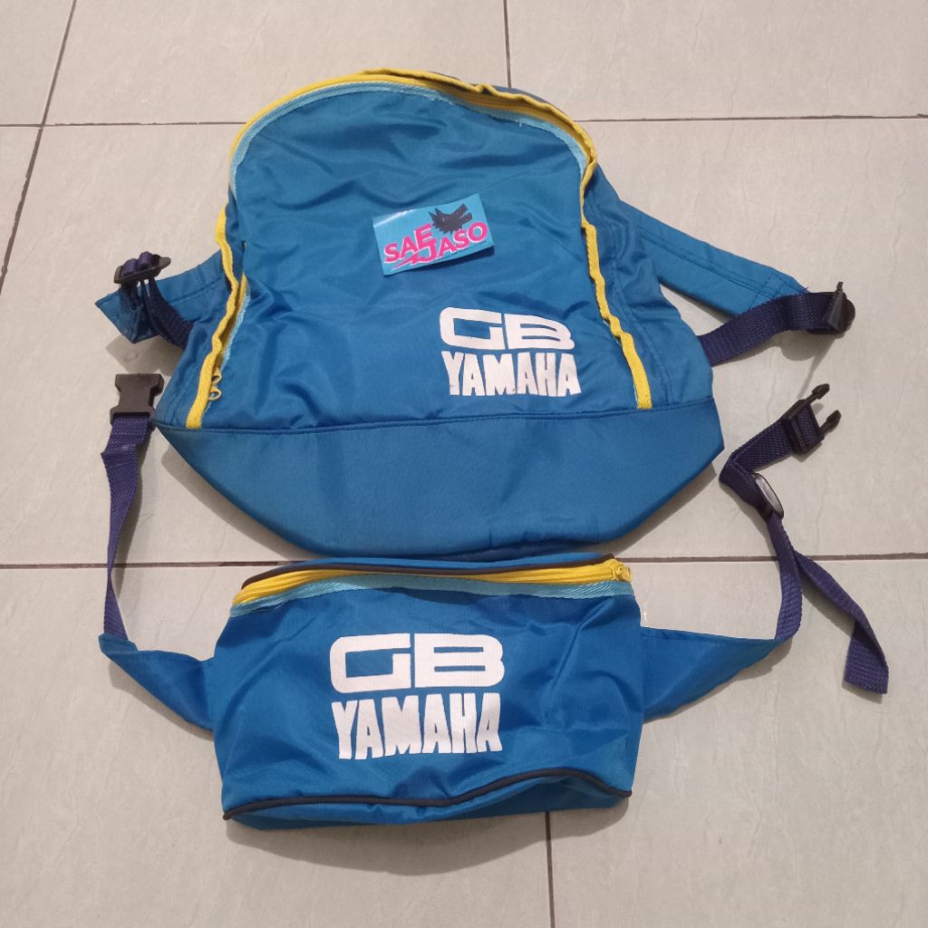 tas pinggang tas punggung GB yamaha 1992 dealer bawaan rxz rzr champ alfa rx king
