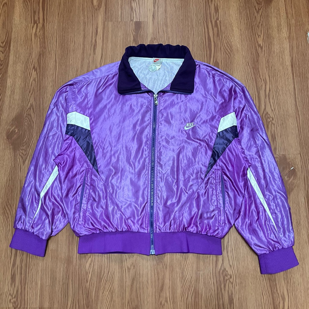 Windbreaker Vintage 90's Nilon Colorblock