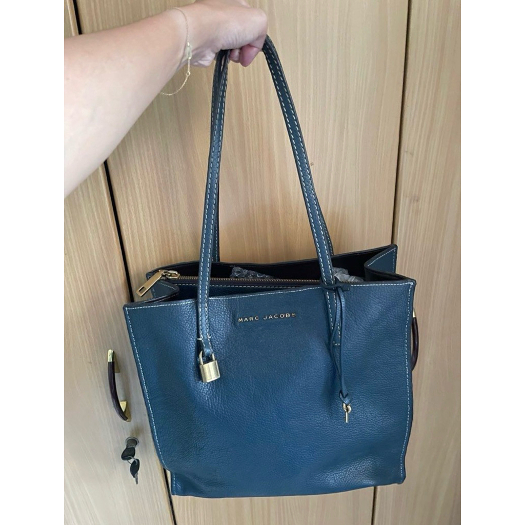 Marc Jacobs Navy Tote Bag