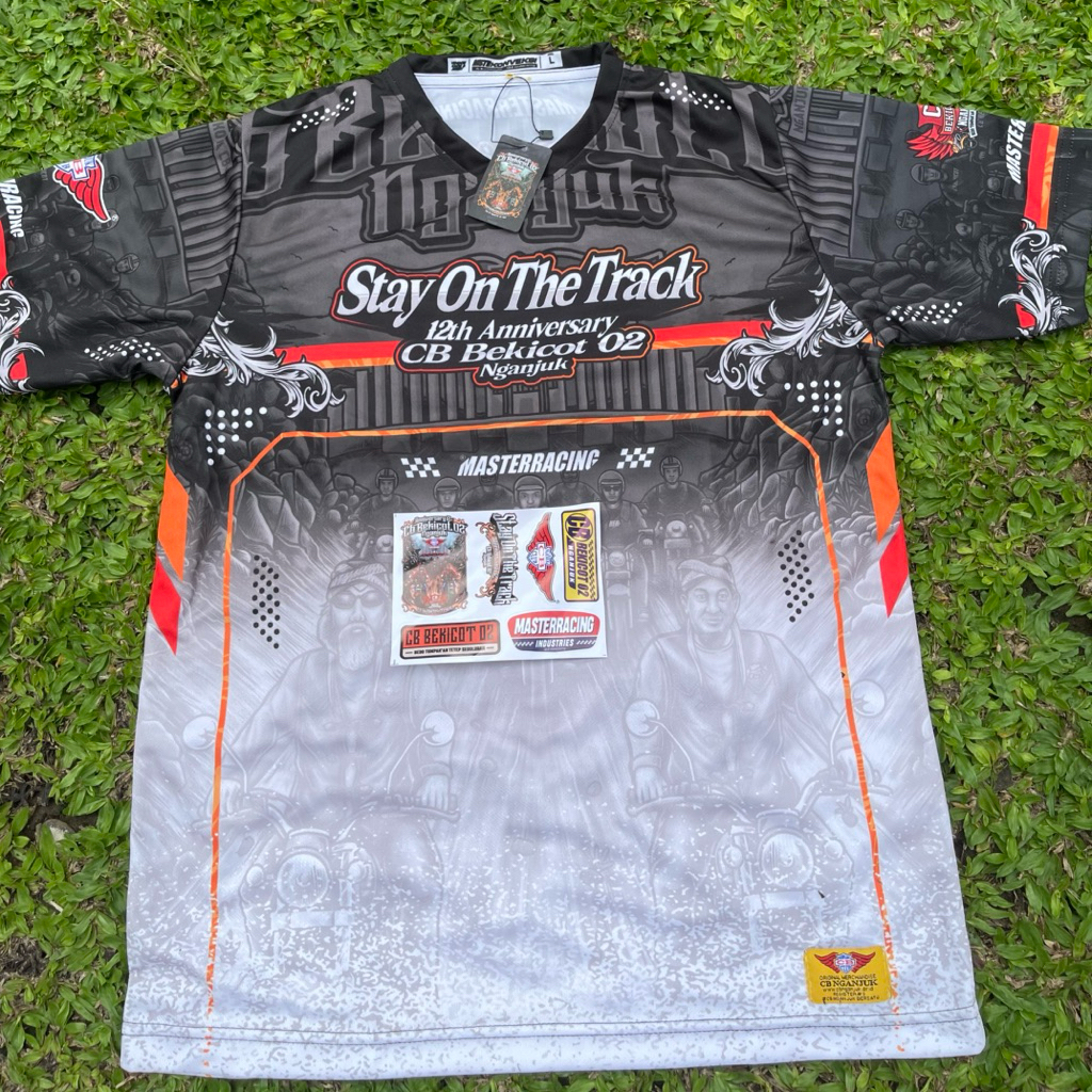 Jersey CB Bekicot Nganjuk original kaos jersi cb bekicot free sticker