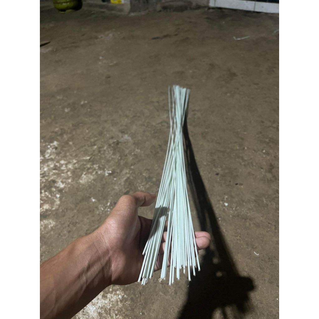 Fiber Optik Bahan Joran Pancing Dan Kerangka Layangan Juga Bisa Panjang 2Meter Diameter 4Mili