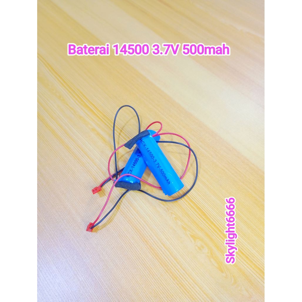 Baterai 14500 3.7v 500mah Copotan