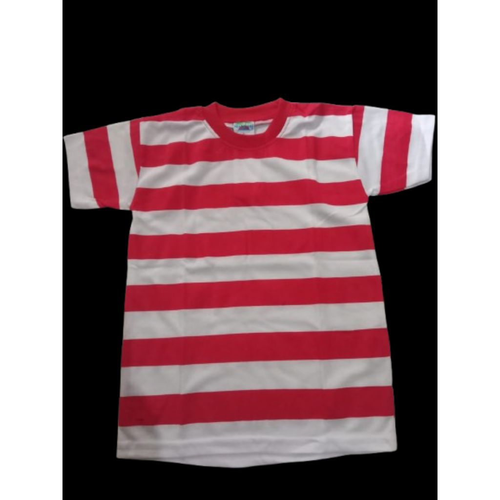Baju Sakera Merah Putih Polos / Kaos Merah Putih Madura