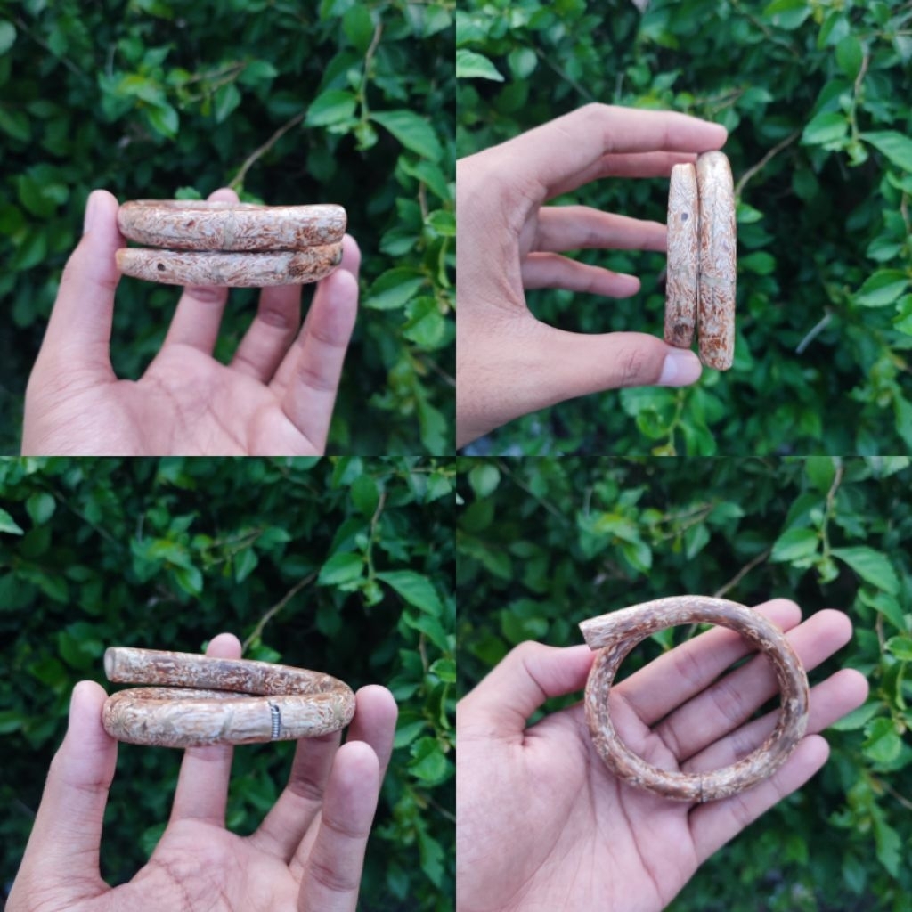 Gelang Akar Bahar Uli Gundi Asli Berkualitas / Akar Bahar Asli