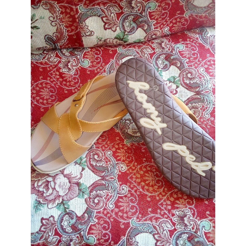 sendal wanita homyped kekinian murah bahagia