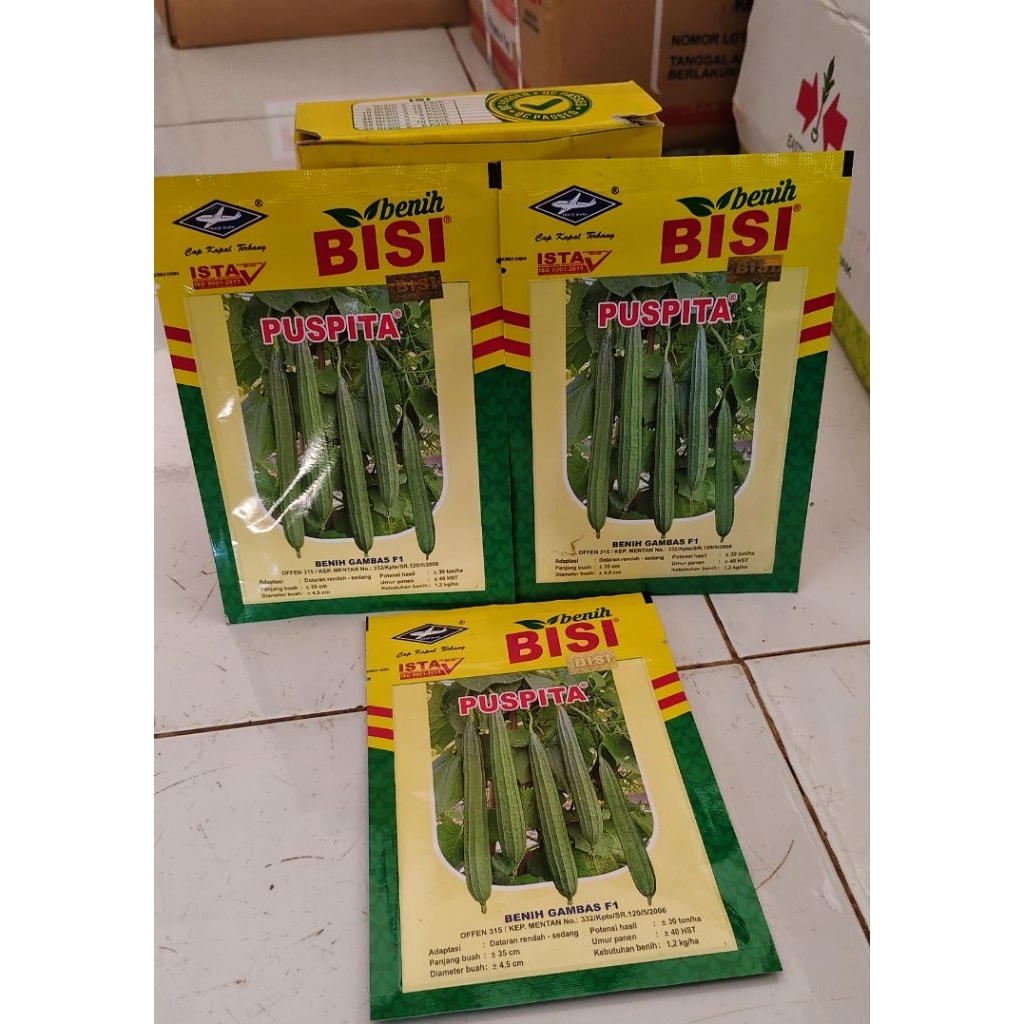 Benih Gambas oyong Puspita F1 - 10 gram