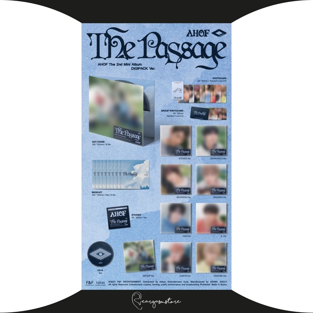 AHOF - THE PASSAGE (DIGIPACK VER)