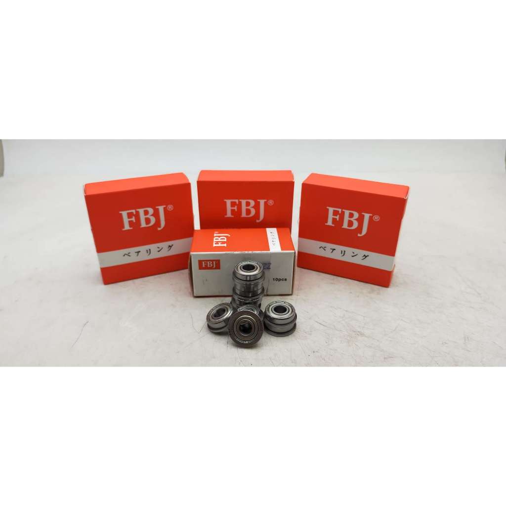 FLANGED MINIATURE BALL BEARING F688ZZ FBJ 8X16X5 F 688 ZZ