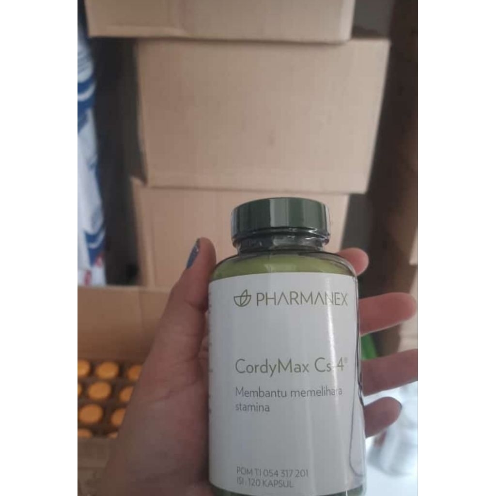 Suplemen Cordymax® Cs-4 Ed 07/2026 Pharmanex Cordymax® Cs-4 Cordymax® Nu  Skin