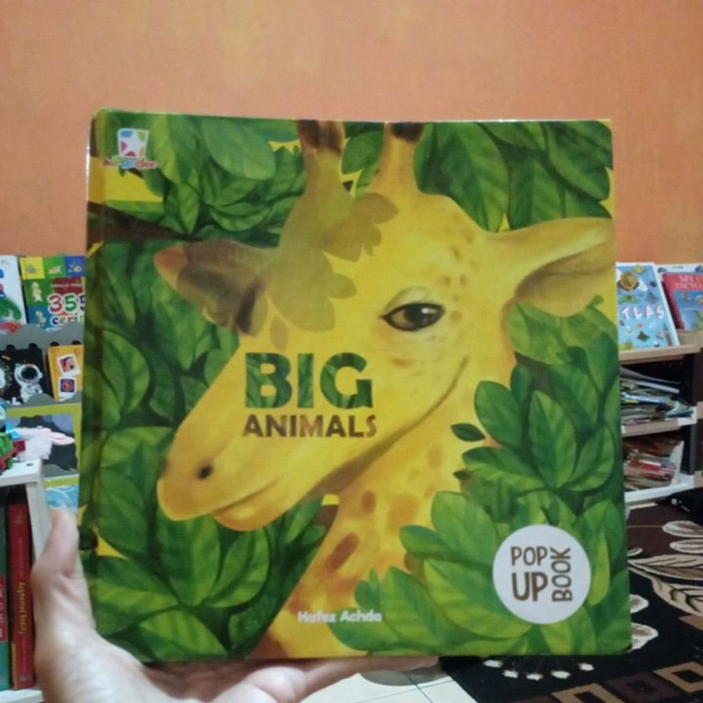 Buku Anak Pop Up Animals - Buku Impian Studio Pop Up Book Big Animals