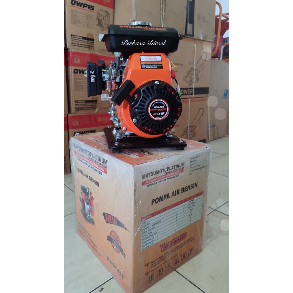 Gasoline Engine Waterpump Matsumoto MGP40B (1,5pk)