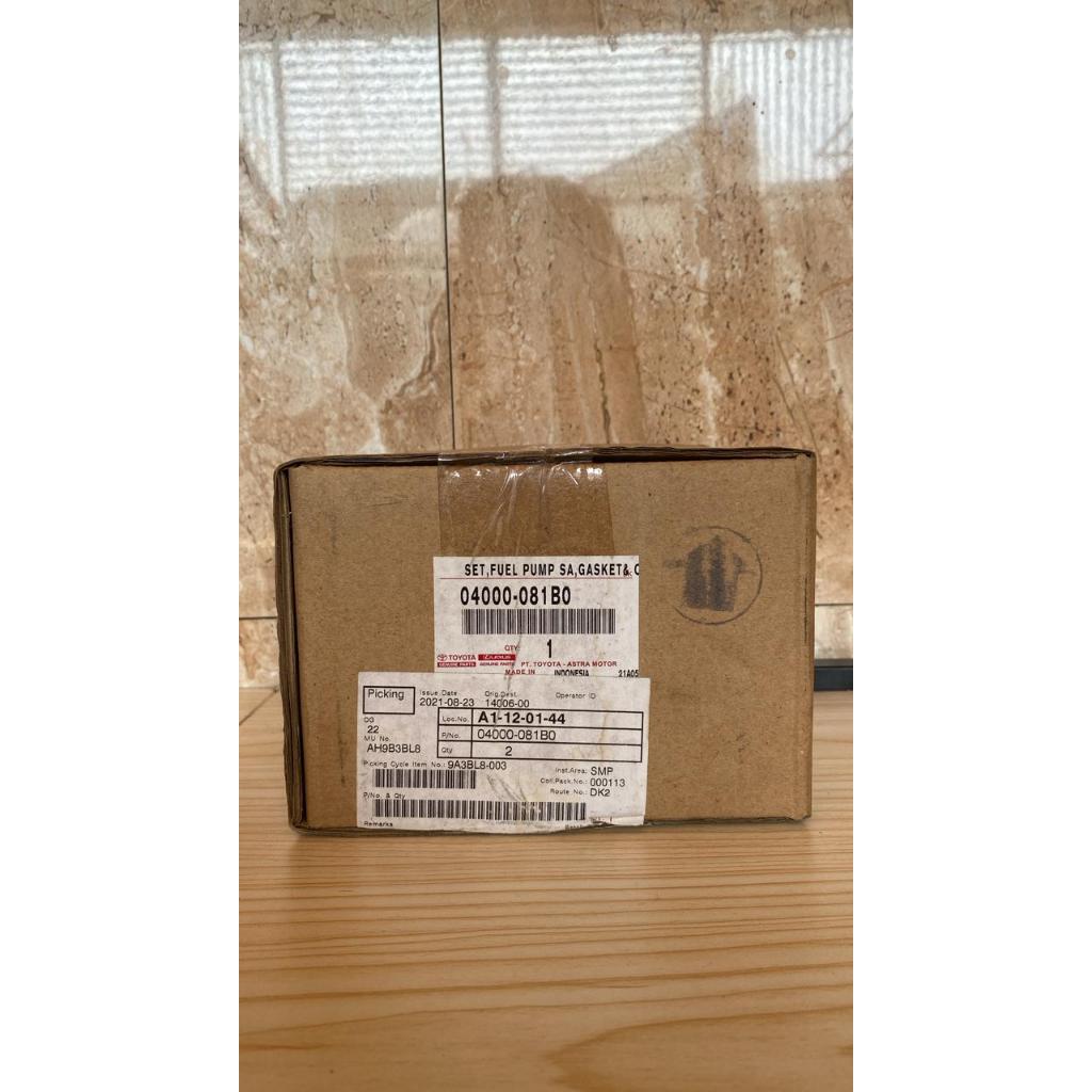 set fuel pump sa,gasket dan claim 04000-081b0