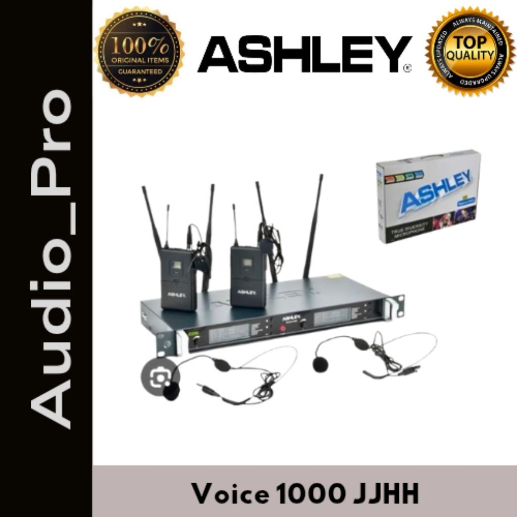 MIC WIRELESS ASHLEY VOICE 1000 JJHH | MIC ASHLEY VOICE 1000 JEPIT JEPIT HEADSET HEADSET ISI 4