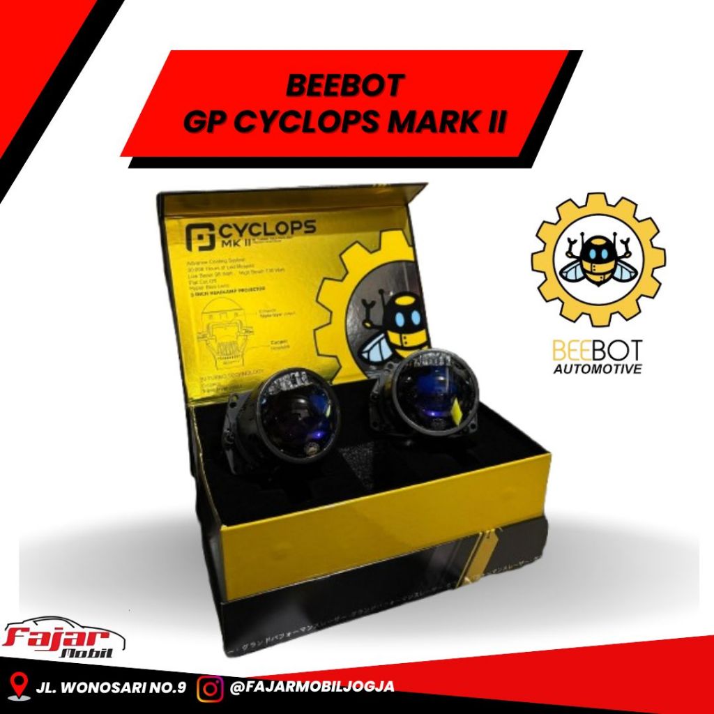 BEEBOT GP CYCLOPS MK II | BILED 3" Inch