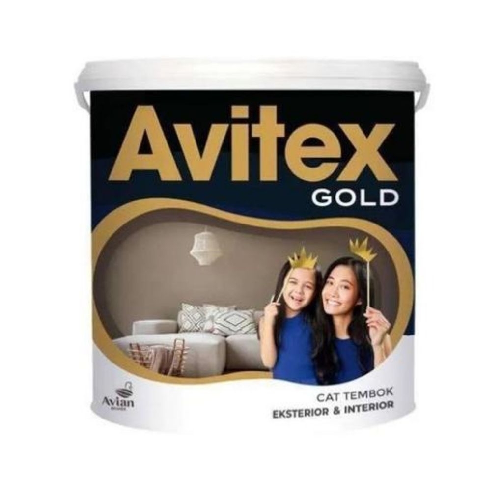 Avitex Gold ( cat interior & exterior 5kg warna putih )