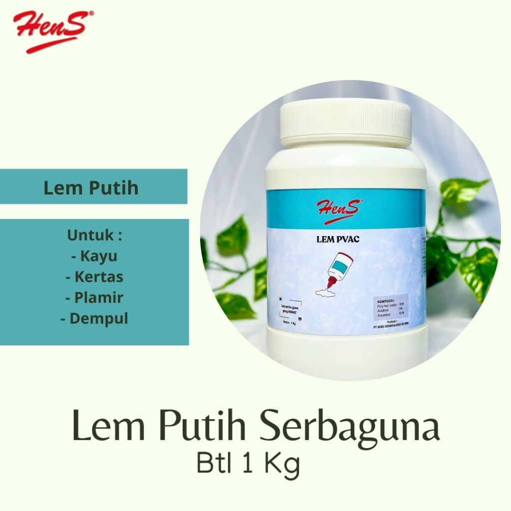 Lem putih serbaguna || Lem putih 1kg