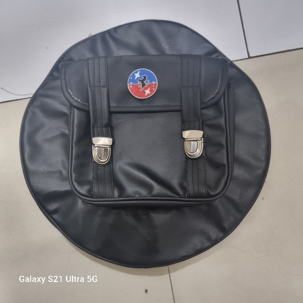 sarung ban serep vespa bahan tebal