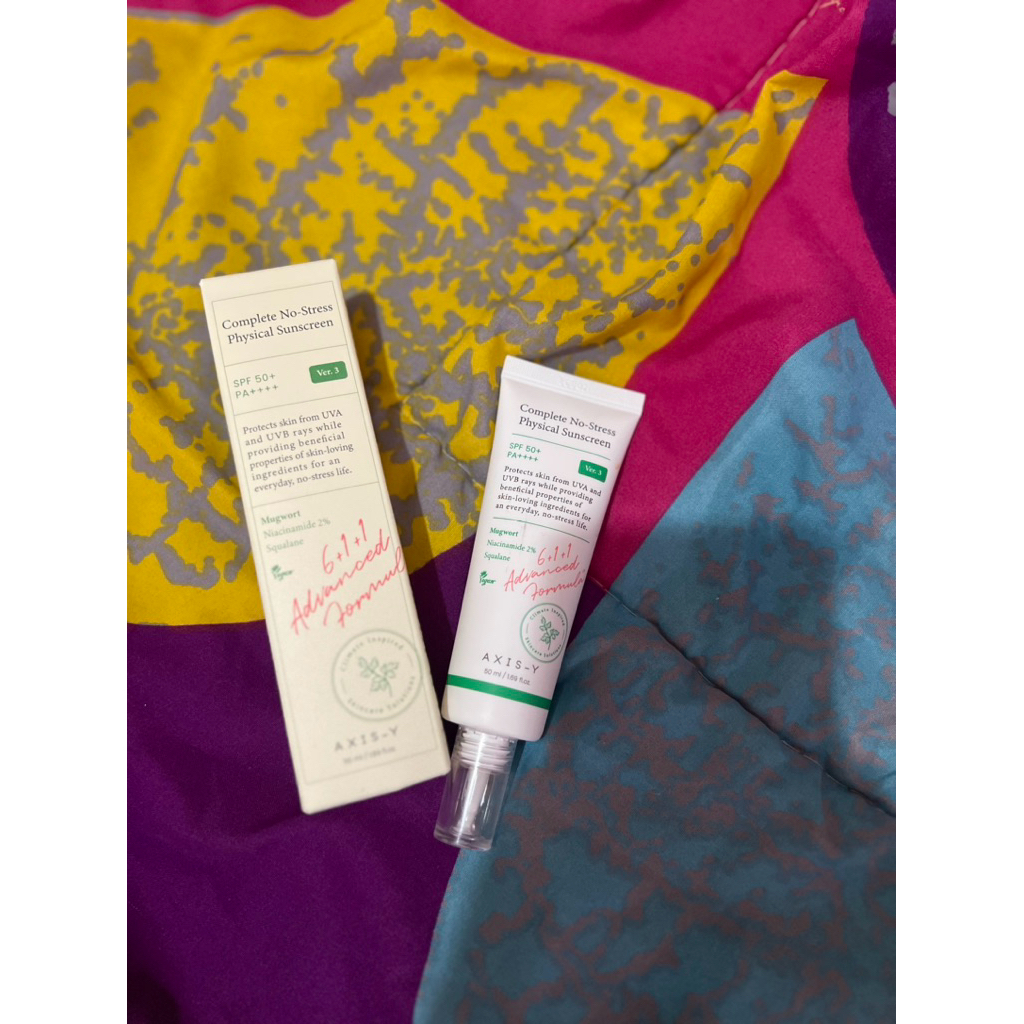 preloved axis y physical sunscreen