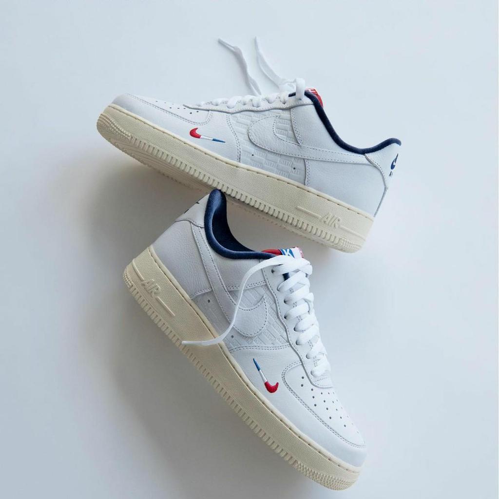 Sepatu Nike Air Force One AF1 Low X Kith France Sisa Export