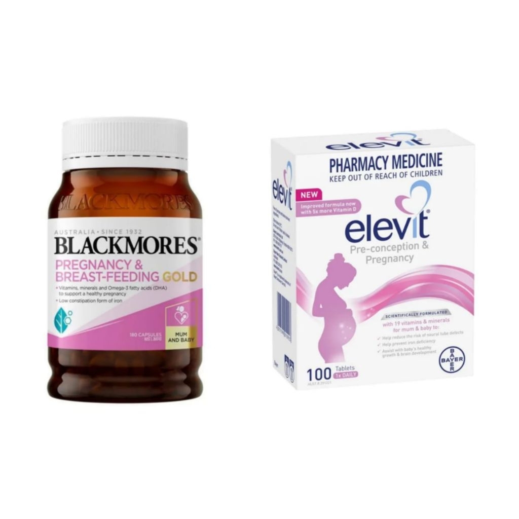 Elevit Pregnancy Blackmores Pregnancy and Breastfeeding Gold 180