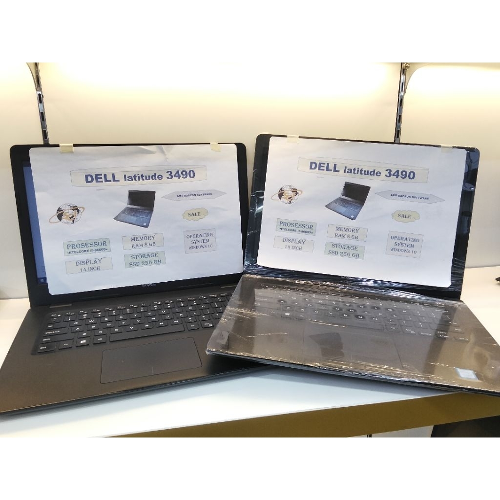 LaptopsecondDellLatitude3490/i5Gen86600u/RAM8GB/SSD256GB/14inch