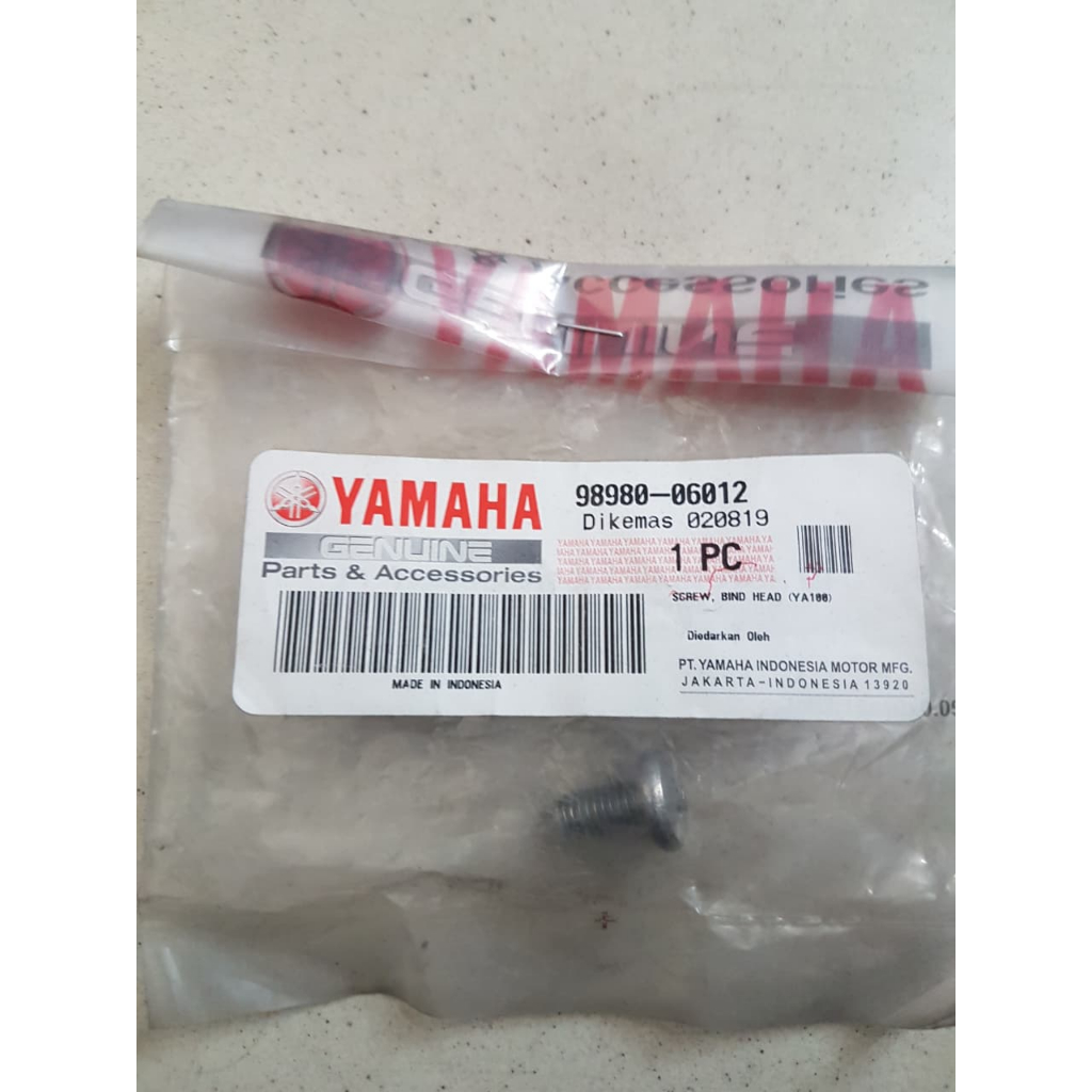 SCREW, BIND HEAD (YA100) NOUVO-Z, MIO, JUPITER Z, JUPITER Z1