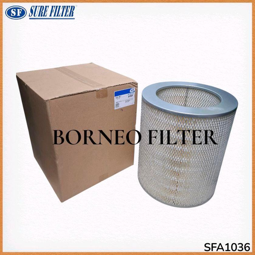 SFA1036 Sure Air Filter Udara P181036 AF361 PA1649 A-7204 A7204 3I-0789 3I0789 S551/4 AF361 PA1649 6
