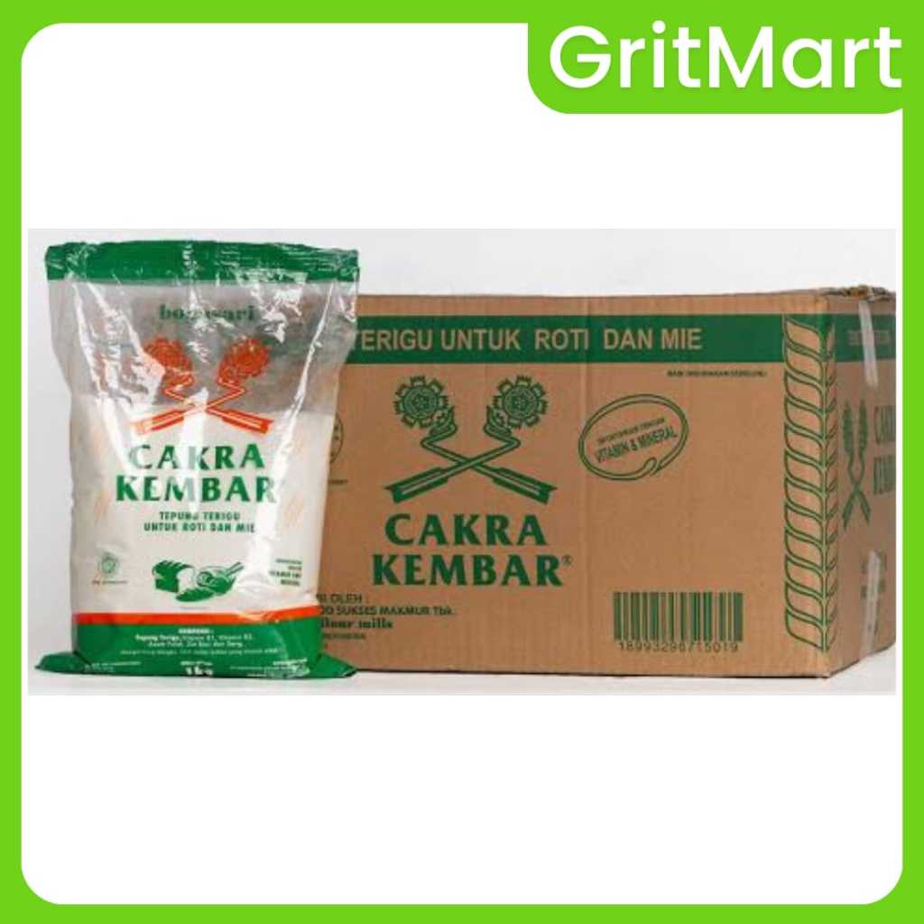 Tepung Terigu Cakra Kembar 1 Dus