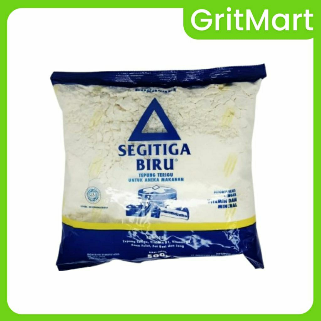 Tepung Terigu Segitiga Biru 500 gr